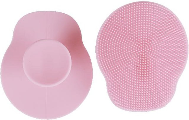 Love Home Garden Manuelle Silikon Gesichtsreinigungsbürste, Pink, Unisex - Bild 1