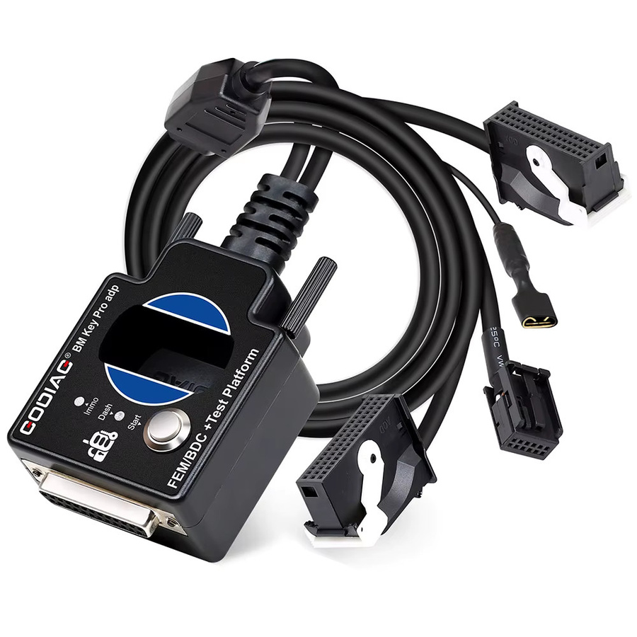 GODIAG FEM BDC Testplattform für BMW Programmierung in Schwarz zur Unterstützung von Schlüsselarbeiten mit Lonsdor Autel VVDI2 CGDI ACDP - Bild 3