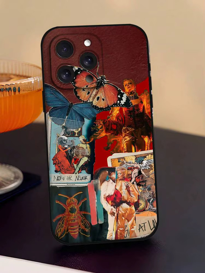 Mesuca Handyhülle für iPhone 11 bis iPhone 17 Pro Max Plus Mini aus weichem TPU in Multicolour - Bild 6
