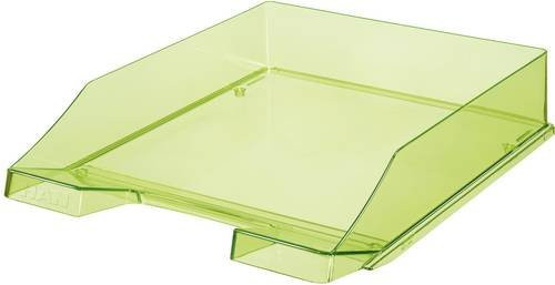 HAN 1026-X-27 KLASSIK Briefablage für DIN A4 und DIN C4, Transparent, Grün, B: 34,8 cm, T: 25,5 cm, H: 6,5 cm - Bild 1