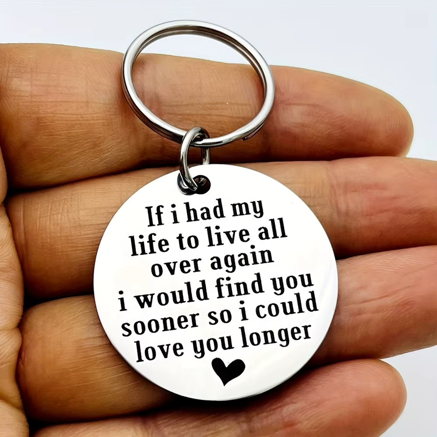 Schlüsselanhänger „If I Had My Life To Live Again“, Herren - Bild 4