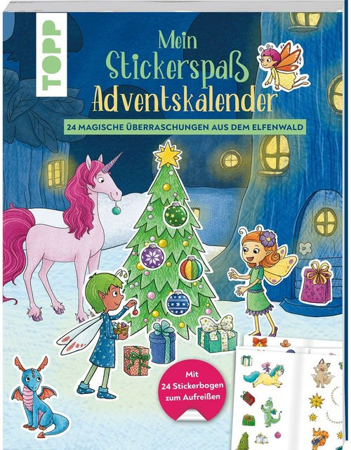 Topp Mein Stickerspaß-Adventskalender Buch - Bild 1