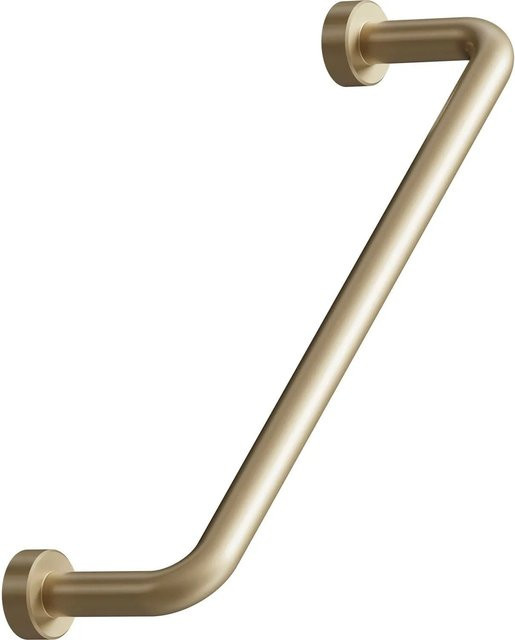 Furnipart Möbelgriff Lounge Bar in Messing Gebürstet, Länge: 128 mm, Breite: 142 mm - Bild 1