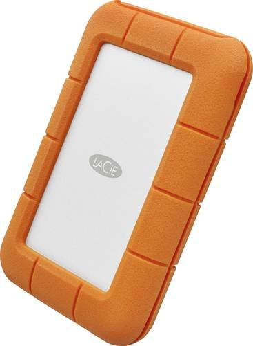 LaCie Rugged Externe Festplatte 5 TB USB-C Silber Orange - Bild 1