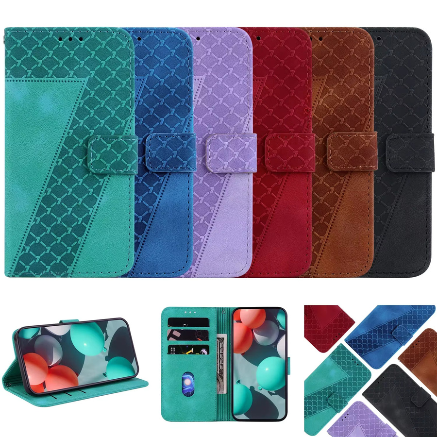 Leder-Handyhülle für Samsung Galaxy S10 S20 S9 S8 S10e S7 S6 Plus S10 Lite S20 Ultra als Wallet Cover mit Lanyard in Schwarz - Bild 5