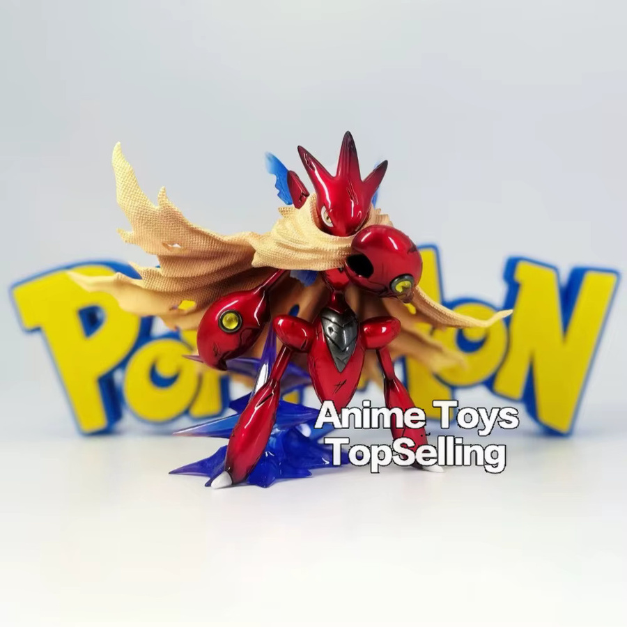 Bandai Pokémon Scizor Actionfigur, PVC-Statue, 9cm - Bild 2