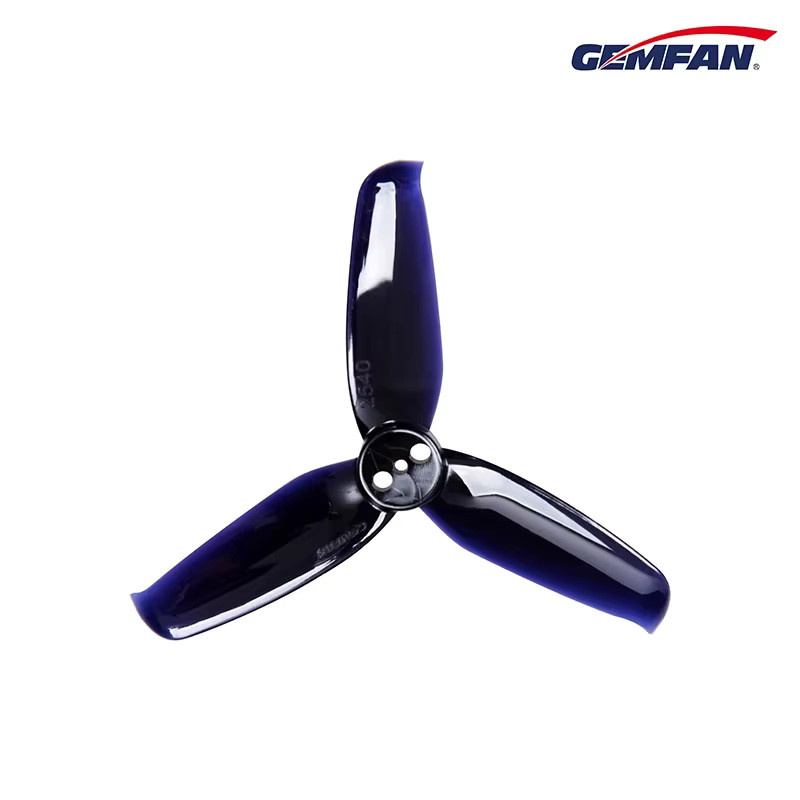 Gemfan Flash 2540 2,5x4 3-Paddel-Propeller, 4 Paar - Bild 2