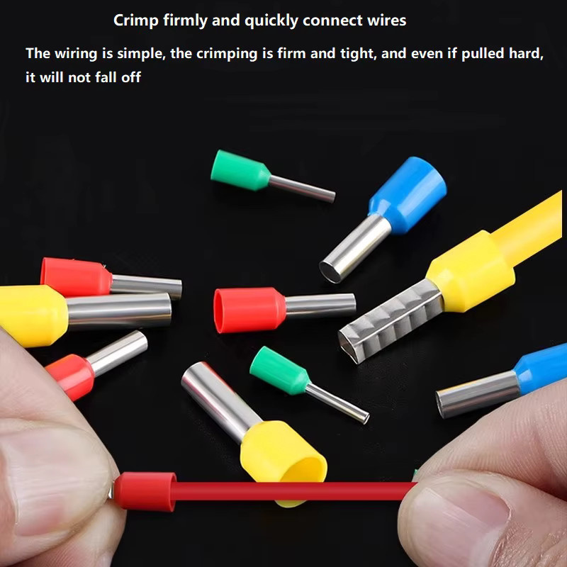 200 Stück isolierte Crimp-Steckverbinder Set in Multicolor für langlebige Drahtverbindungen - Bild 3