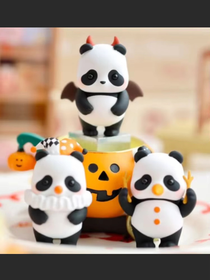 52TOYS Mini Panda Blindbox, PVC-Figur, Tiere, Kunststoff, Bunt / Mehrfarbig - Bild 6