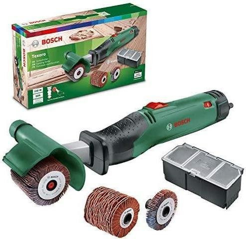 Bosch Schleifroller Texoro Bürstenschleifer 250 W in Grün/Schwarz - Bild 3