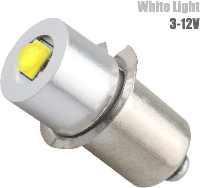 Fanwan P13.5S LED Ersatzbirne für Taschenlampen in Weiß, 3W, DC 3V-12V/6V-24V, Kaltweißes Licht - Bild 1