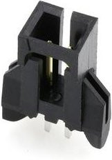 Molex Einbau-Stiftleiste Standard 705450071 in Schwarz und Gold aus Kunststoff - Bild 1