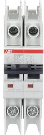 ABB SU202MR-K6 Leitungsschutzschalter 6A 400V grau - Bild 1