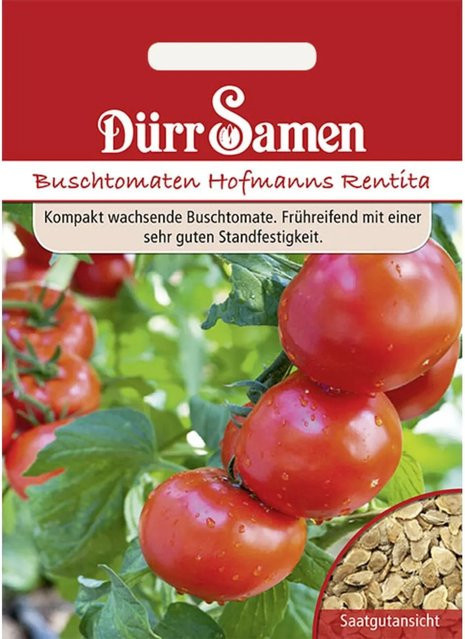 Dürr Samen Hofmanns Rentita Buschtomaten Saatgut - Bild 1