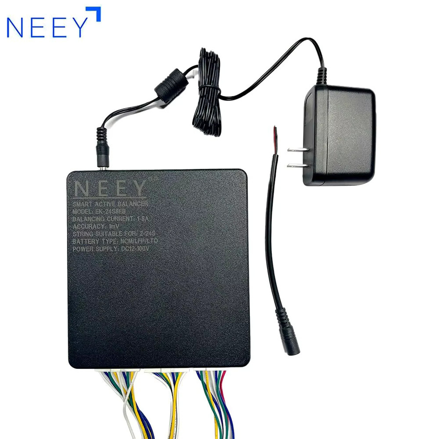 NEEY Smart Active Balance Strom Kondensator Balancer 1A-10A für 2S bis 24S Li-Ion, LiFePO4 und LTO Batterien, Schwarz - Bild 3