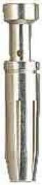 Harting Crimpkontakt Kontaktstift 1,0qmm silber 09330006118 - Bild 1