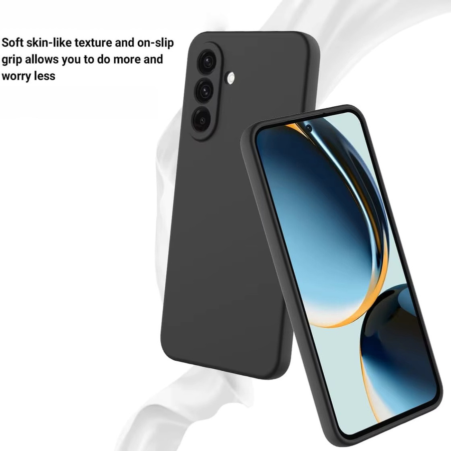 Stoßfeste Schutzhülle aus Flüssigsilikon mit Lanyard für Samsung Galaxy A17 A07 A56 A55 A05S A16 in Blau oder Schwarz - Bild 3