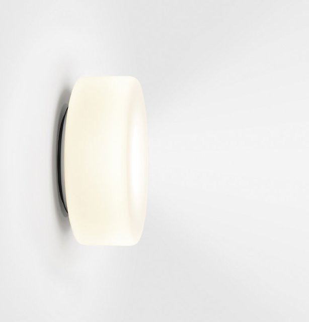 Serien Lighting Curling Wall S LED-Wandleuchte in Weiß mit opalem Glasschirm und warmweißem Licht (2700K) - Bild 1