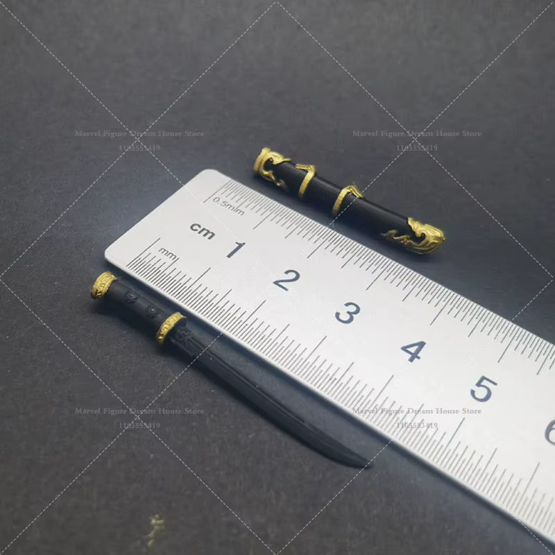 ArmyArms Chinesisches Antikes Messer Gänsefiletschwert, Mikro-Spielzeugmodell, 1/50 Maßstab - Bild 2