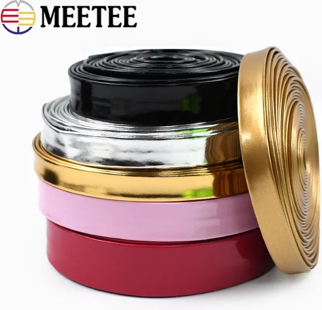 Meetee Spiegel-PU-Bänder, 5 Meter, 5-20mm - Bild 1