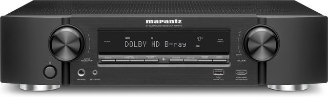 Marantz NR-1510 5.1 Klang Effekt Receiver in Schwarz mit HDMI, Bluetooth und Wi-Fi - Bild 1