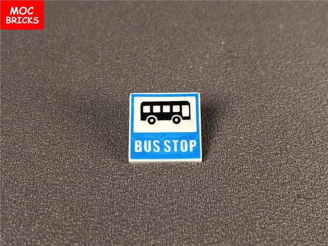 Yiran toy Straßenschild Bausteine Figur 10-teiliges Set - Bild 1