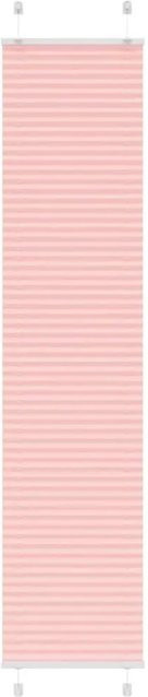 vidaXL Plissee Rosa semi-transparent aus Polyester B: 50 cm, H: 200 cm - Bild 1