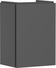 Hansgrohe Waschtischunterschrank Xilesa E in Schiefergrau, Wandmontage, B: 43 cm, T: 33 cm - Bild 1