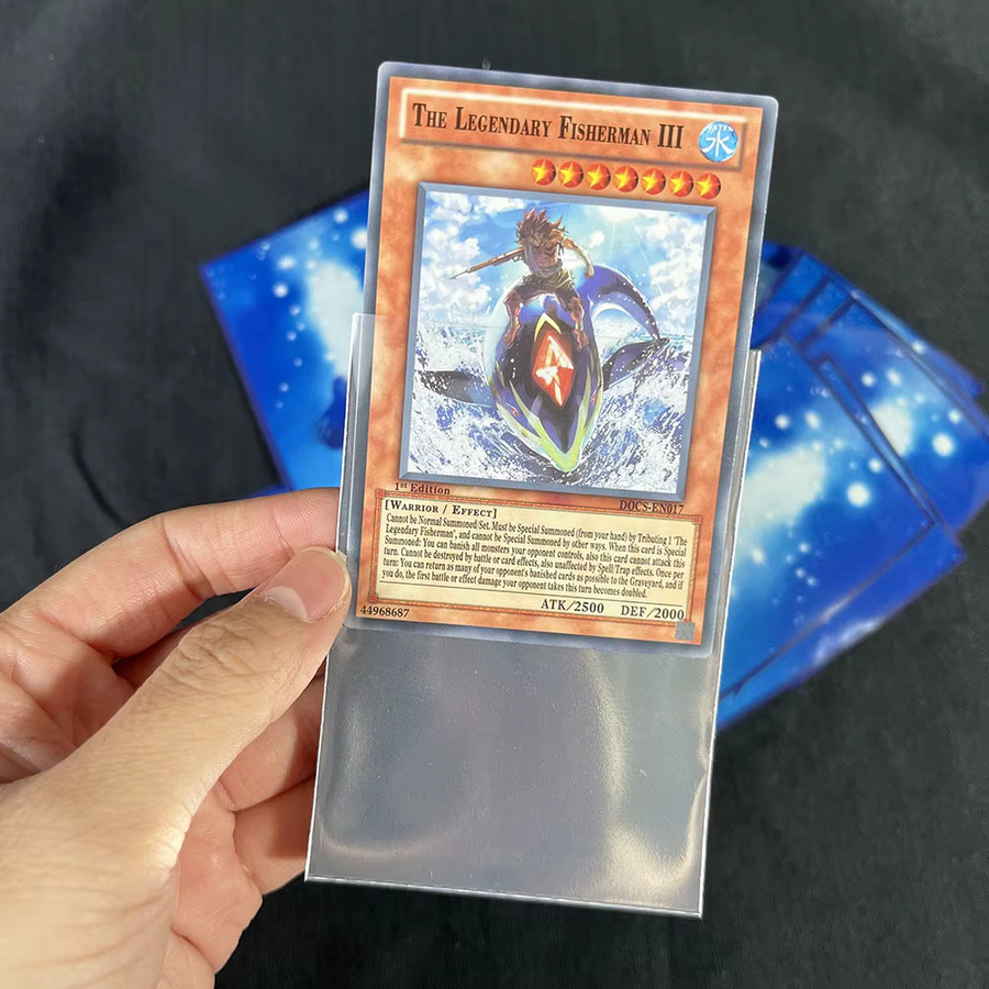 Vorinclex Yu-Gi-Oh! Kartenhüllen, 60-teiliges Set, Blau - Bild 3