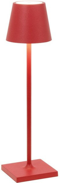 Zafferano Poldina Pro Micro LED-Akkuleuchte in Rot mit dimmbarer CCT-Funktion und IP65 Schutz für Innen- und Außenbereich - Bild 1