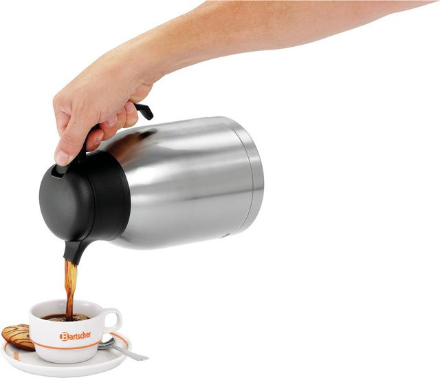 Bartscher Isolierkanne schwarz meliert mit 2 l Volumen und Höhe: 25 cm - Bild 1
