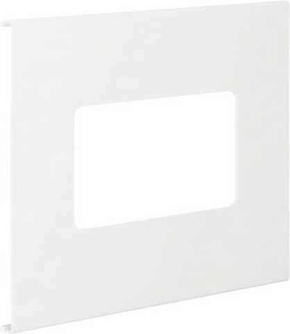 Hager Blende L91929016 Weiß Flush-Design aus Kunststoff - Bild 1