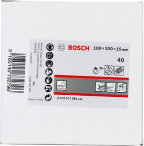 Bosch Lamellenschleifwalze für Metall Durchmesser: 100 mm, Breite: 40 mm, Höhe: 19 mm - Bild 2