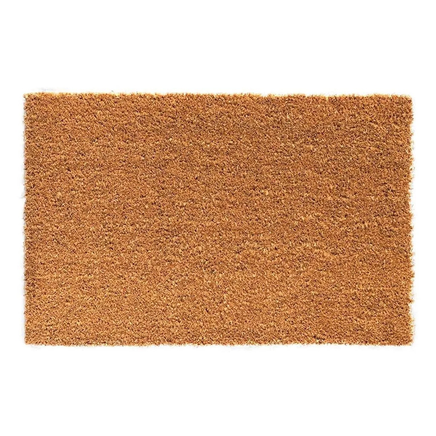 HPFloor Kokosmatte Fußmatte aus Natur Coir in Braun und Beige mit rutschfester Unterseite - Bild 2
