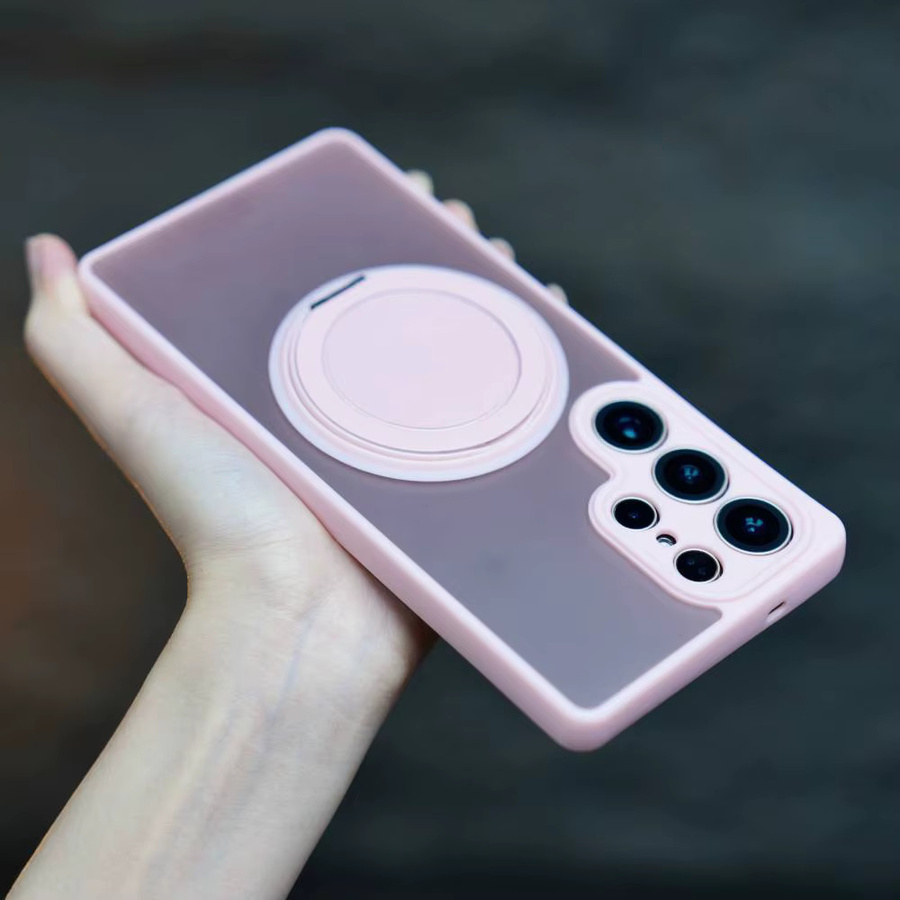 Transparente matte magnetische Schutzhülle für Samsung Galaxy S26 Ultra S25 Edge S24 S23 FE Plus A36 A56 A55 A35 Stoßfeste Handyhülle - Bild 3