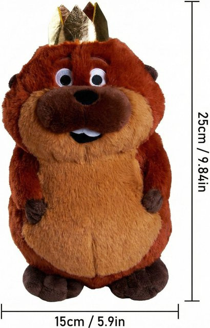 Yiran toy Hoppers Biber-Verwandlung, Plüschtier, ab 3 Jahren - Bild 1