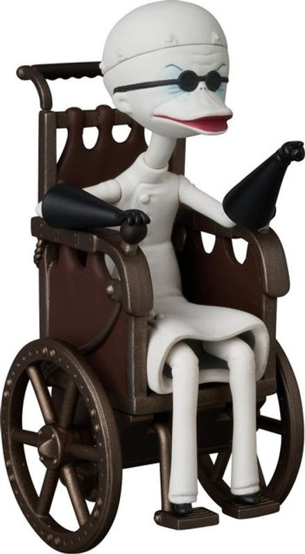 Medicom Toy UDF Ultra Detail Figur Dr. Finkelstein aus The Nightmare Before Christmas, mehrfarbige Kunststoff-Figur, Höhe: ca. 7 cm - Bild 1