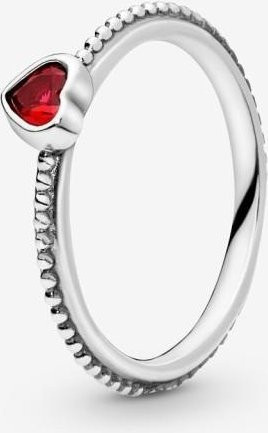 Wucifang Jewelry Ring, 925 Silber, Roségold, Kristall, Damen - Bild 1
