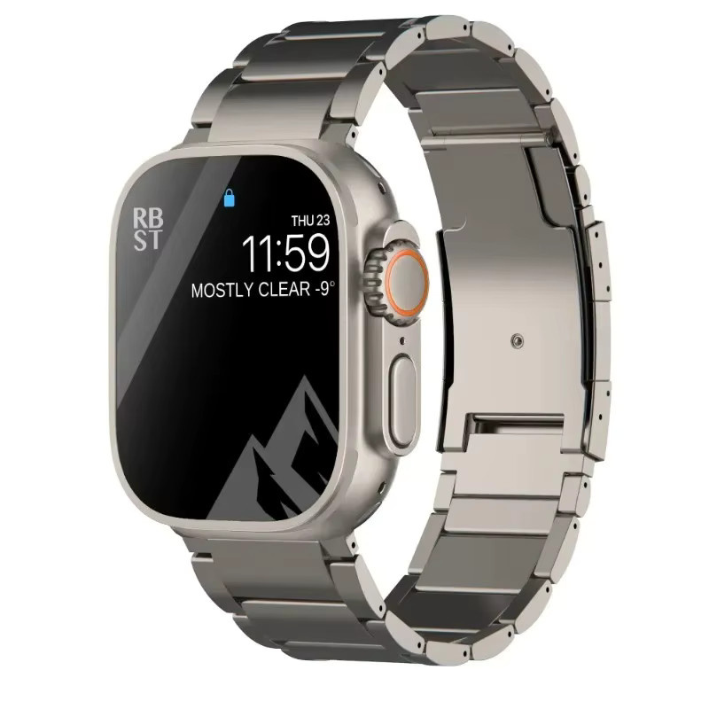jansin Uhrenarmband Titan, Silber, Unisex - Bild 3