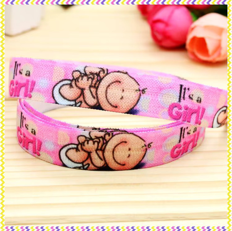 DHK Elastisches Faltband mit Liebe Sonne Hoffnung Motiv für DIY und Nähen, 5 Yards (ca. 4,57 m) - Bild 3