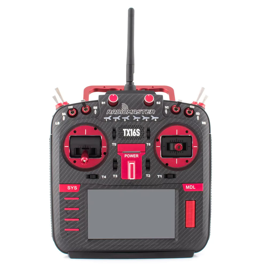 RadioMaster TX16S MKII MAX V4.0 LBT ELRS 2.4G Fernsteuerungssystem in Schwarz mit 4,3-Zoll-Touch-Display für FPV-Drohnen - Bild 2