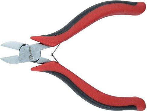 Connex Seitenschneider in Rot, Silber und Schwarz aus Metall und Kunststoff - Bild 1