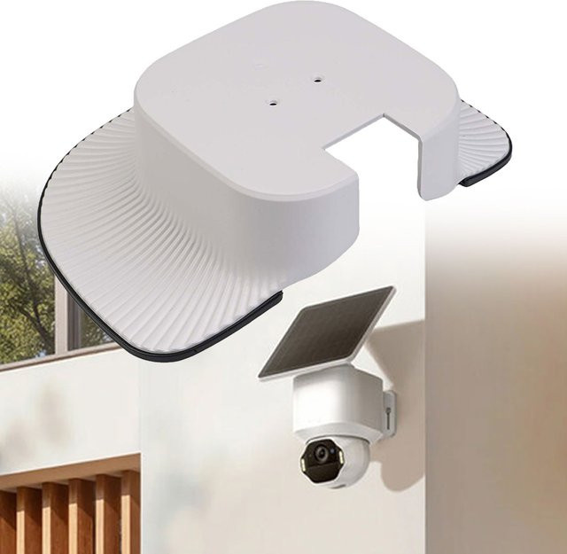 Wetterfeste ABS Schutzhülle in Weiß für Eufy Security SoloCam E42, E30 und S330 Wandmontierte Überwachungskameras - Bild 1