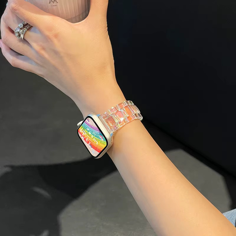 TINUORA Uhrenarmband Kunststoff, Bunt, Unisex - Bild 3