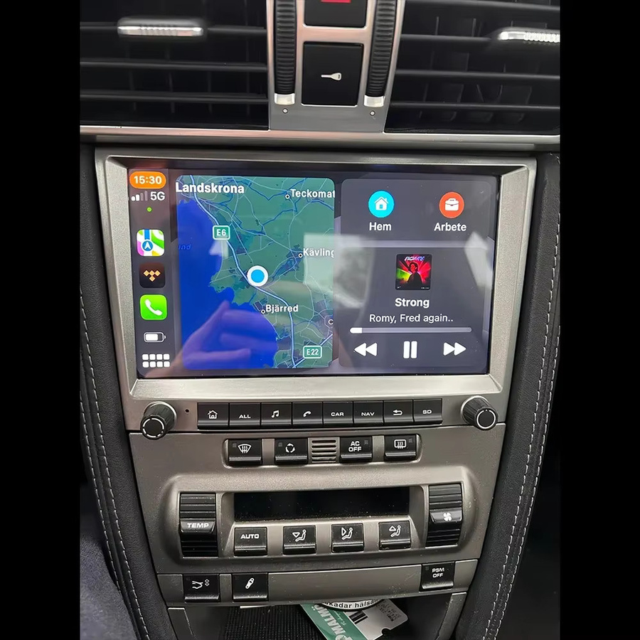 CHSTEK Android 13 Autoradio mit Carplay, GPS und 4G für Porsche 911 997, Boxster und Cayman 987 in Schwarz - Bild 3
