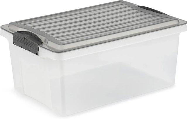 Rotho Stapelbox Compact A4 Transparent - Bild 1