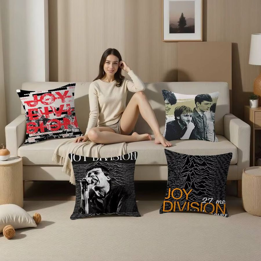 J-Joy D-Division Kissenbezug mit ästhetischem Design zur Dekoration - Bild 3