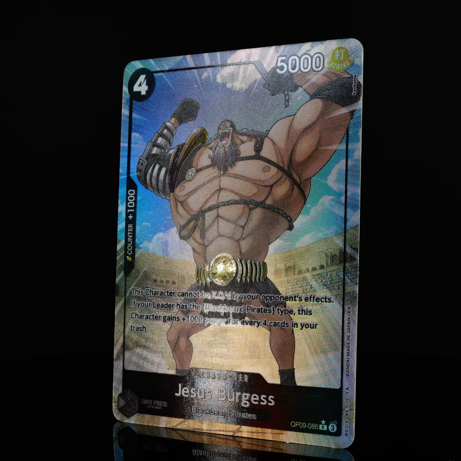 Bandai One Piece Burgess Regular Alt Art Karte, Englisch, ab 14 Jahren - Bild 2