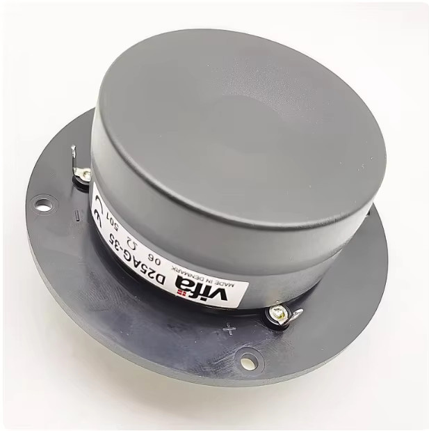 2 Stück VIFA D25AG-35-06 4-Zoll Hochleistungs-HiFi-Heimaudio Hochtöner Lautsprechereinheit mit Aluminium-Membran in Schwarz - Bild 6