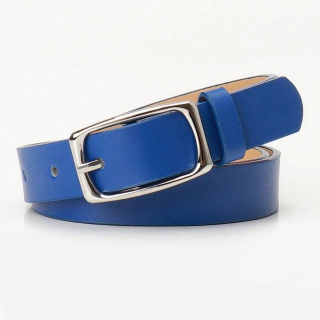 Gürtel Damen, blau, 103 cm - Bild 1